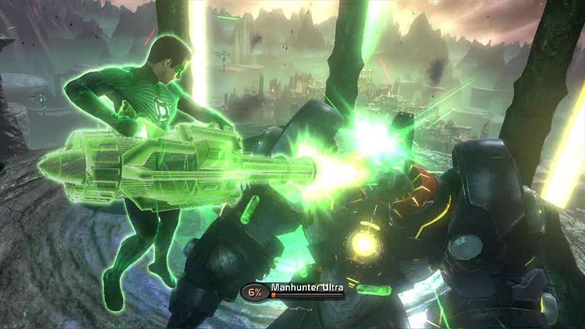 Green Lantern: Rise of the Manhunters screenshot 4 for Xbox 360